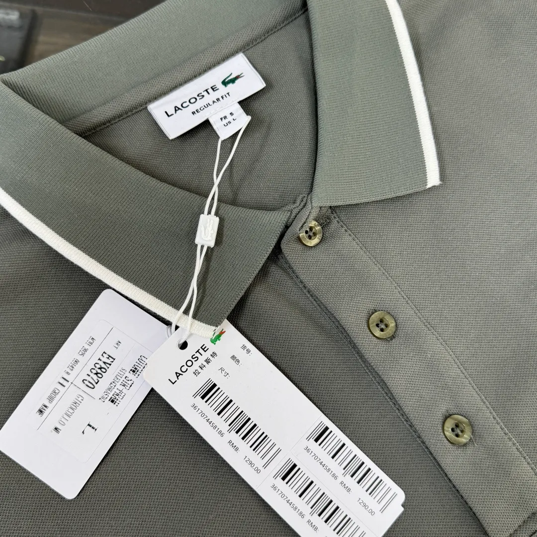 C🌟LACOSTE 2026 New Arrival polo ～ ✅ Same Style～ ， ！ ， ！ ！ ， ， ， ， 👍 Size：M L XL XXL 3XL（ ！）